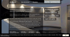 Desktop Screenshot of licht-ambiente.net